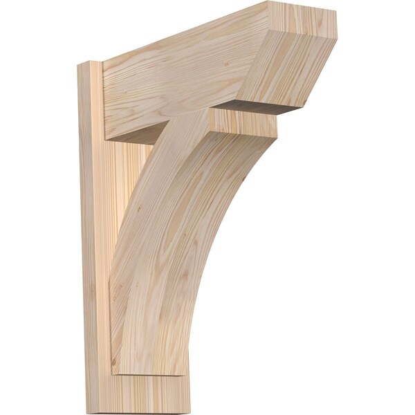Ekena Millwork Thorton Slat Smooth Outlooker, Douglas Fir, 7 1/2"W x 20"D x 24"H OUT08X20X24THR06SDF - main